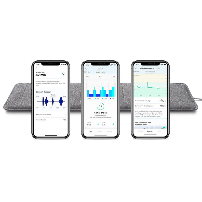 Withings Sleep Analyzer - inteligentna mata do monitorowania snu i wykrywania bezdechu