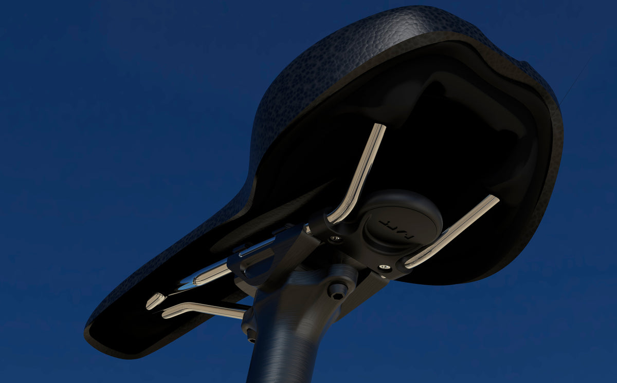 LAUT Bike Tag Saddle Mount - rowerowy uchwyt do AirTag do montażu pod siodełkiem czarny