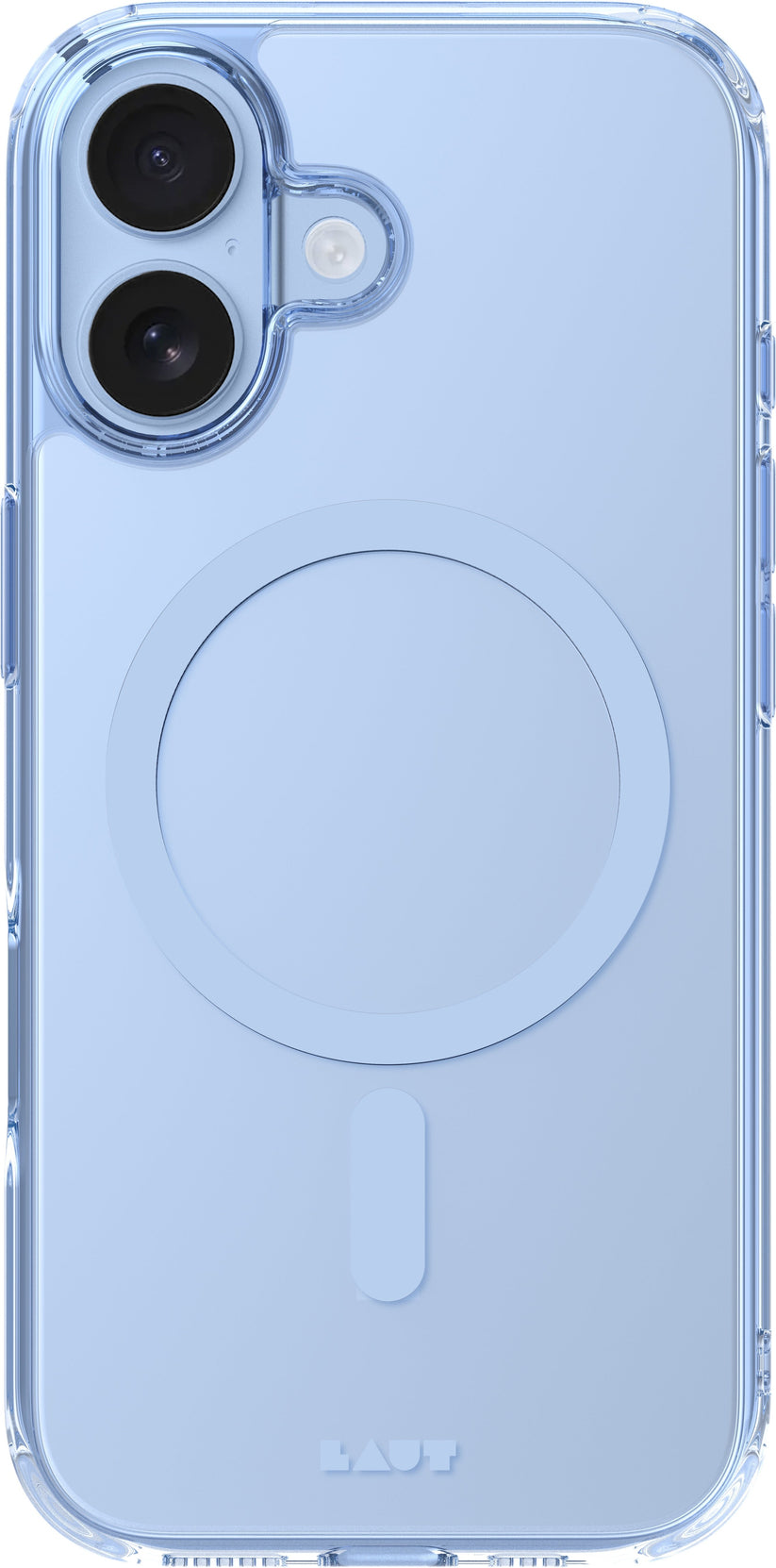 Laut Crystal Fluro - etui do iPhone 17 kompatybilne z MagSafe light blue