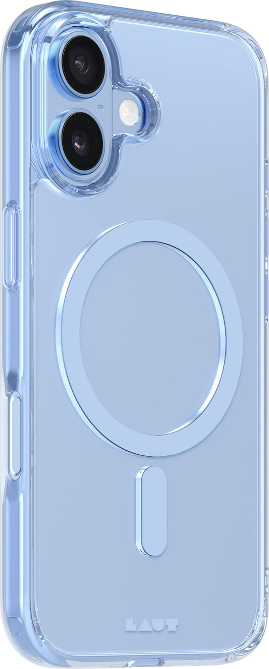 Laut Crystal Fluro - etui do iPhone 17 kompatybilne z MagSafe light blue