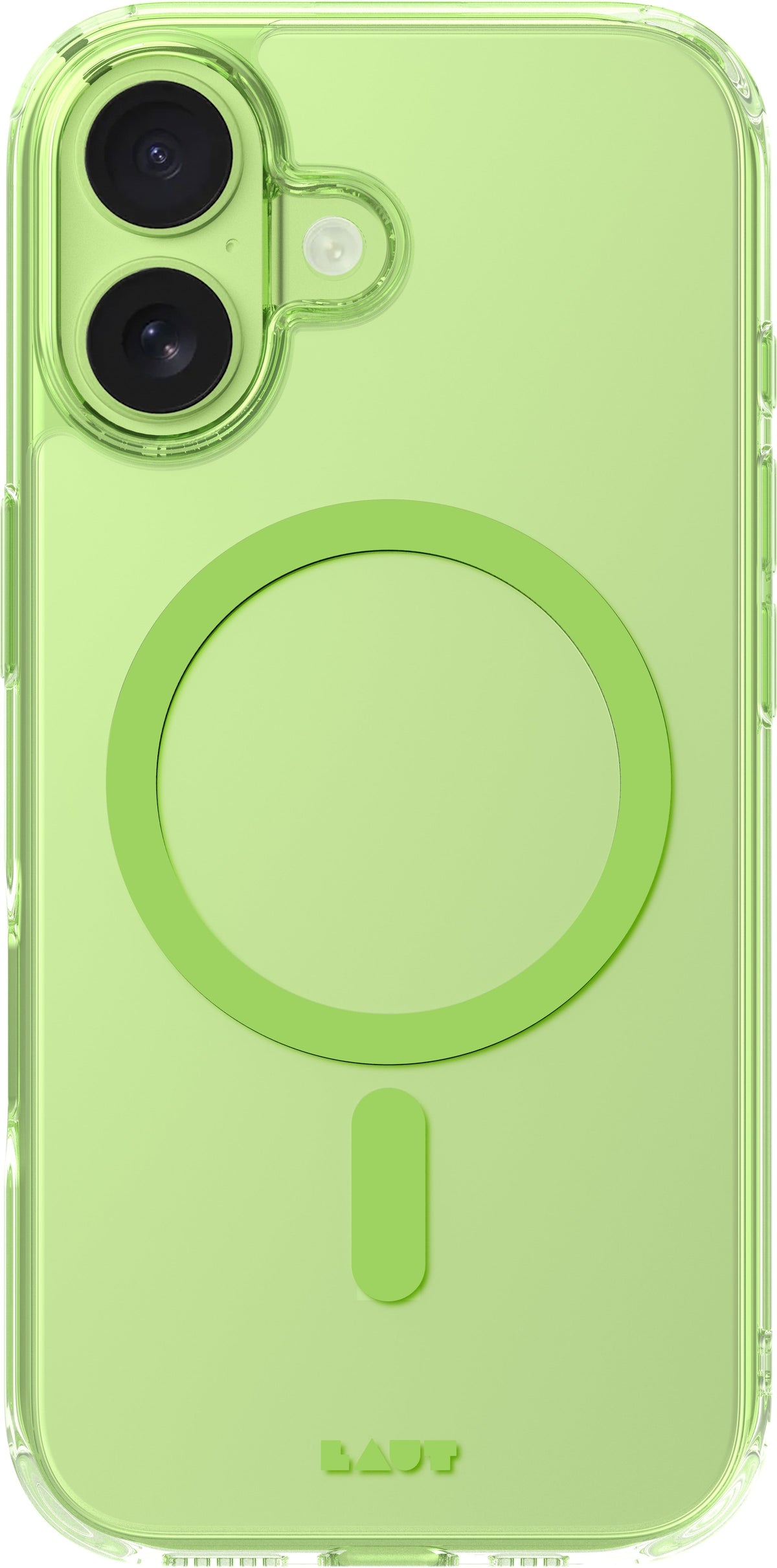 Laut Crystal Fluro - etui do iPhone 17 kompatybilne z MagSafe light green