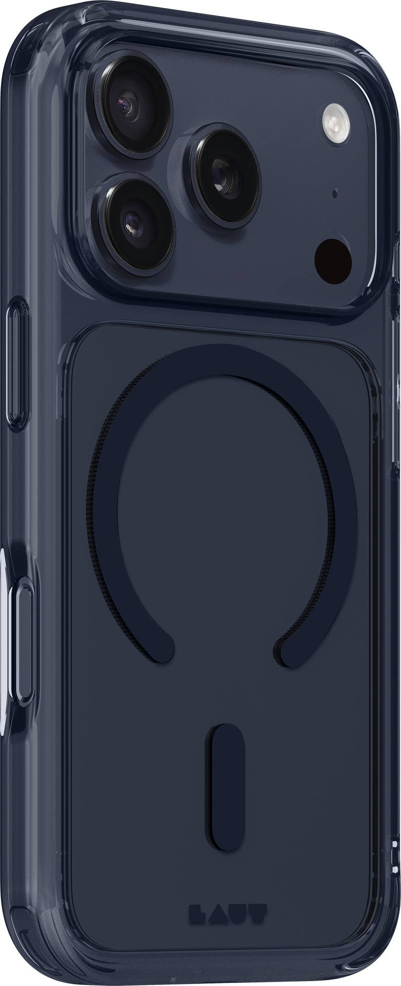 Laut Crystal Fluro - etui do iPhone 17 Pro kompatybilne z MagSafe clear midnight
