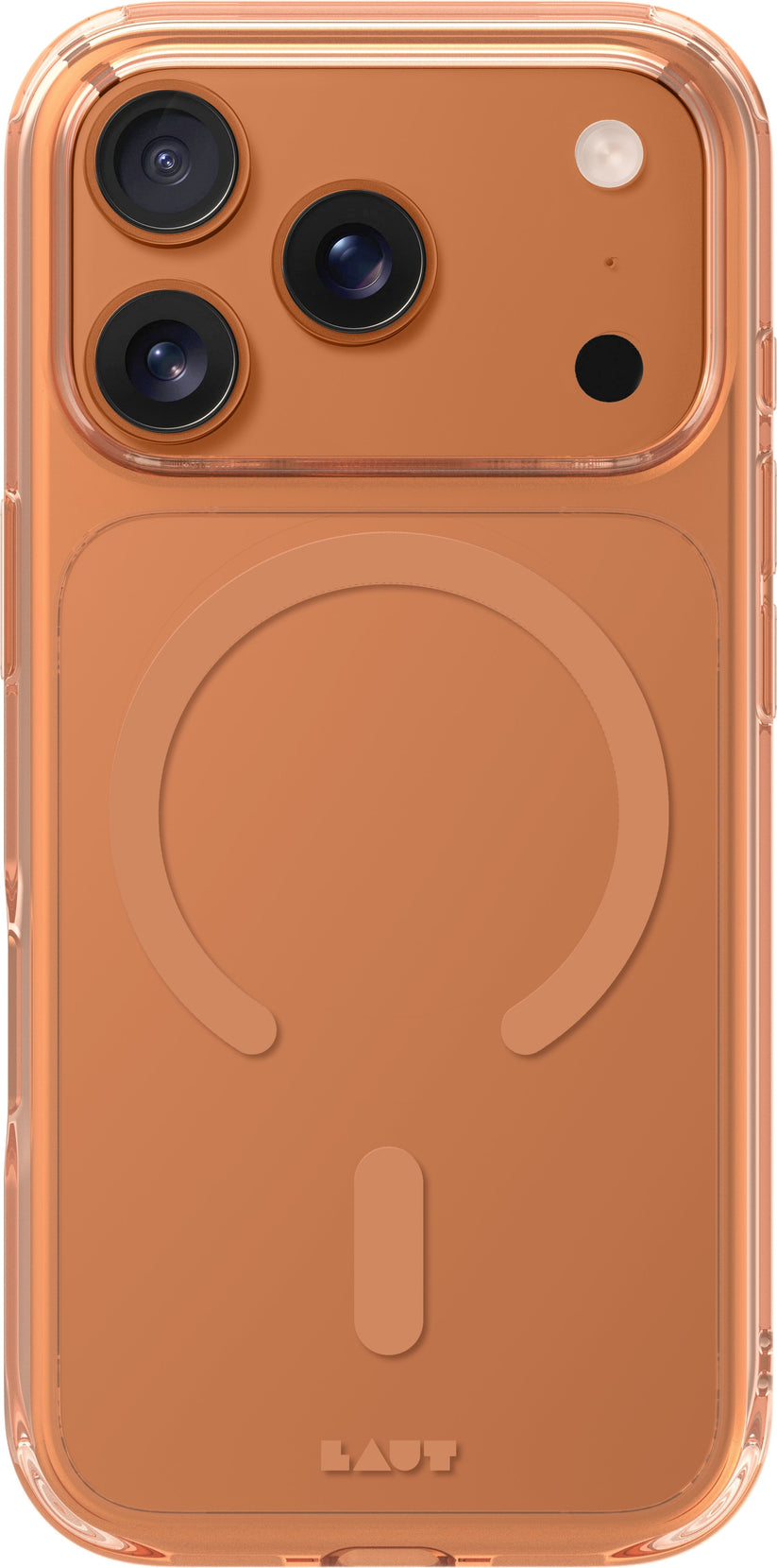 Laut Crystal Fluro - etui do iPhone 17 Pro kompatybilne z MagSafe clear bronze