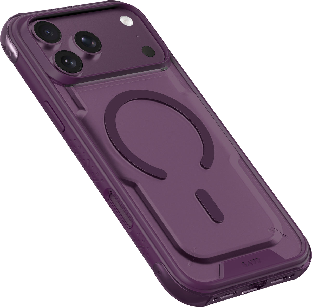 Laut Aero Matter - obudowa ochronna do iPhone 18 Pro kompatybilna z MagSafe burgundy