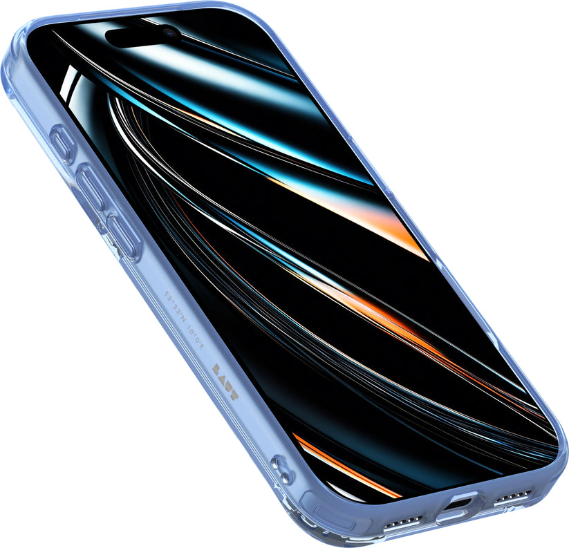 Laut Crystal Fluro - obudowa ochronna do iPhone 18 Pro kompatybilna z MagSafe blue crystal