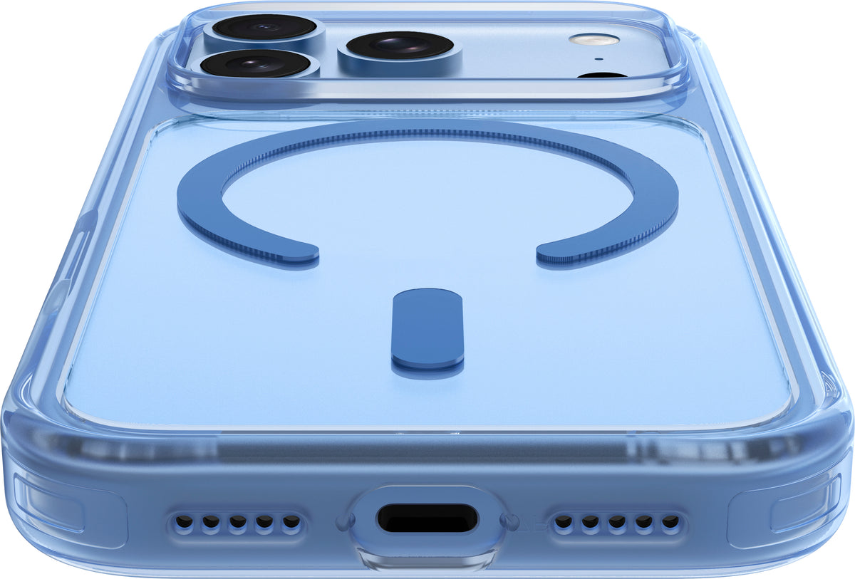 Laut Crystal Fluro - obudowa ochronna do iPhone 18 Pro kompatybilna z MagSafe blue crystal