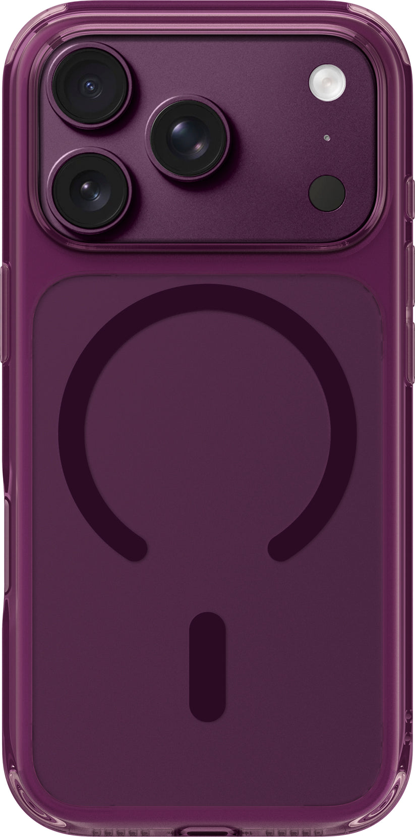Laut Crystal Fluro - obudowa ochronna do iPhone 18 Pro kompatybilna z MagSafe plum crystal
