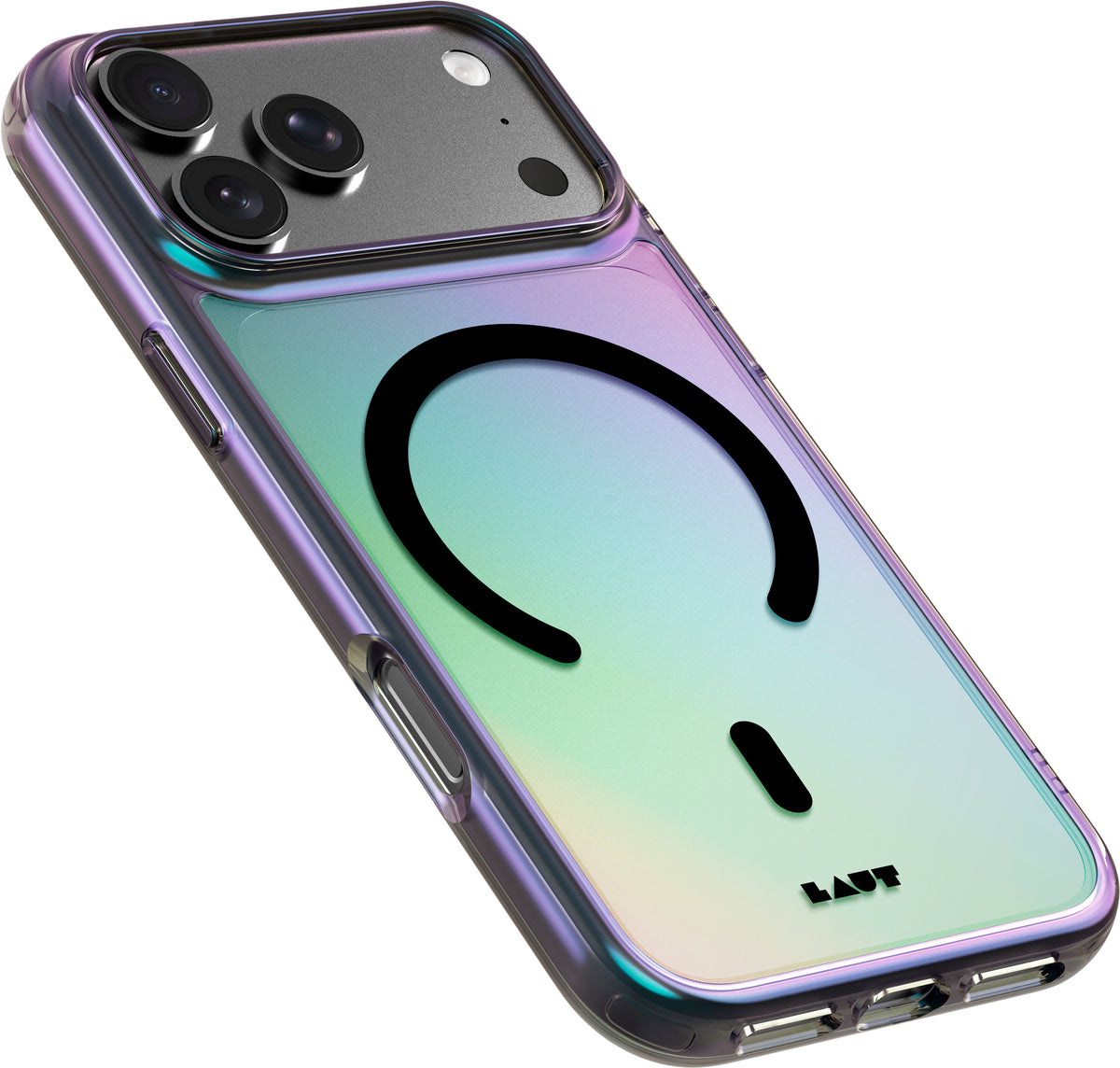 Laut Holo - obudowa ochronna do iPhone 18 Pro kompatybilna z MagSafe holo midnight
