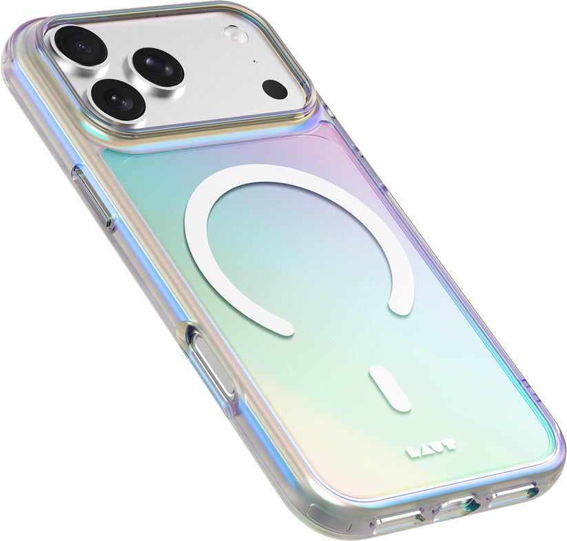 Laut Holo - obudowa ochronna do iPhone 18 Pro kompatybilna z MagSafe holo pearl