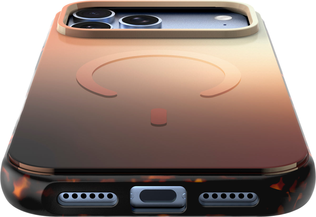 Laut Huex Wave - obudowa ochronna do iPhone 18 Pro Max kompatybilna z MagSafe sunset gold