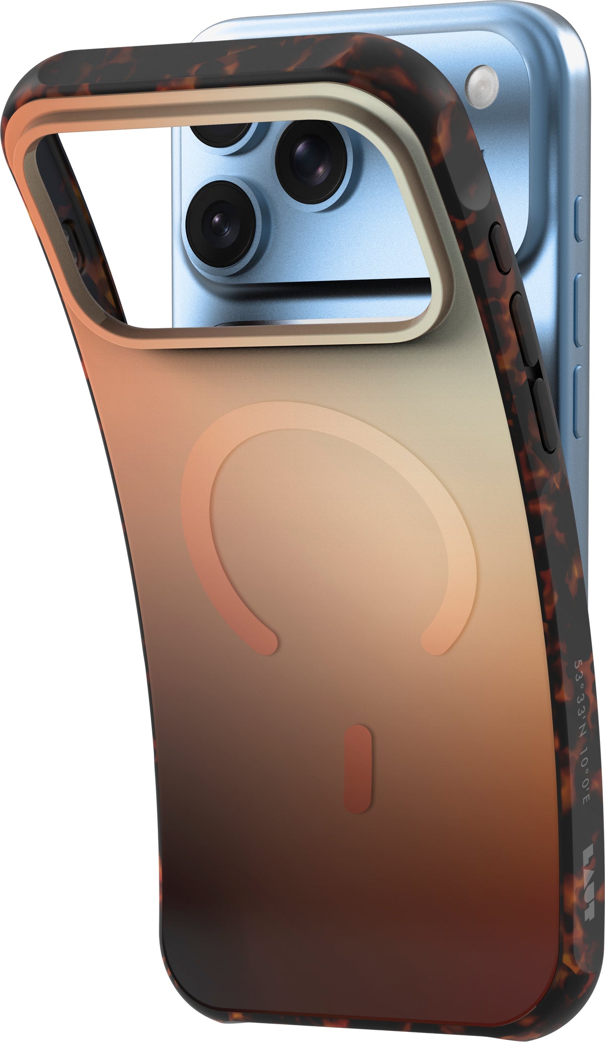 Laut Huex Wave - obudowa ochronna do iPhone 18 Pro Max kompatybilna z MagSafe sunset gold