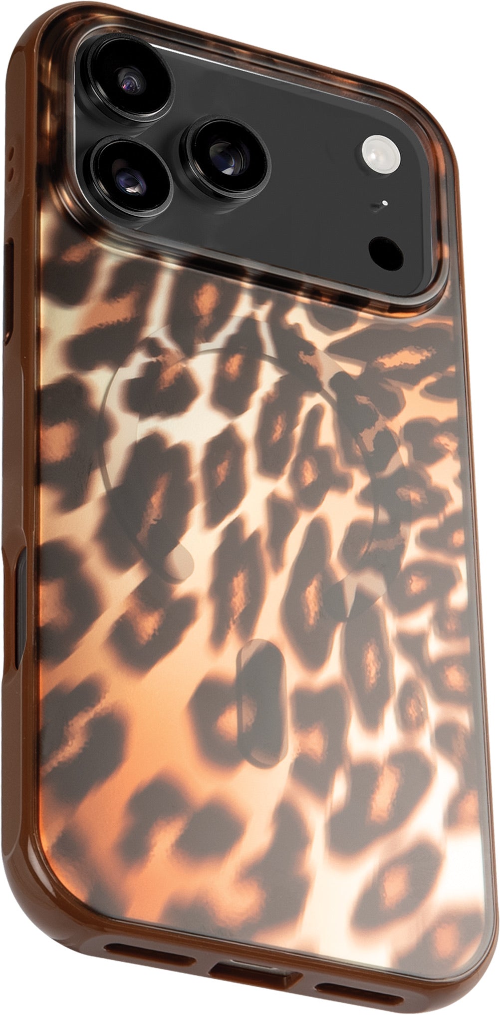 Laut Huex Wave - obudowa ochronna do iPhone 18 Pro Max kompatybilna z MagSafe mocha leopard