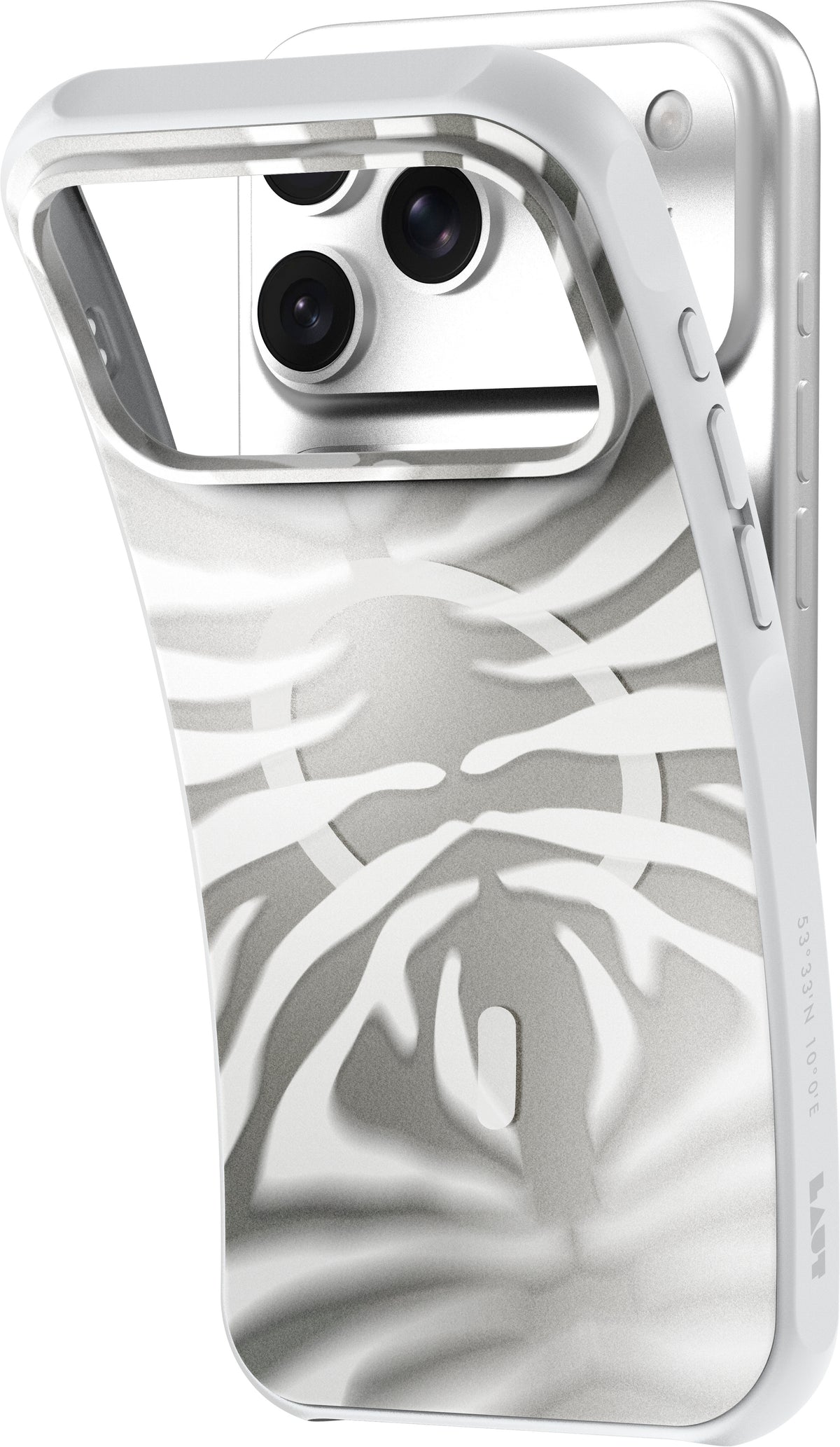 Laut Huex Wave - obudowa ochronna do iPhone 18 Pro Max kompatybilna z MagSafe pearl zebra