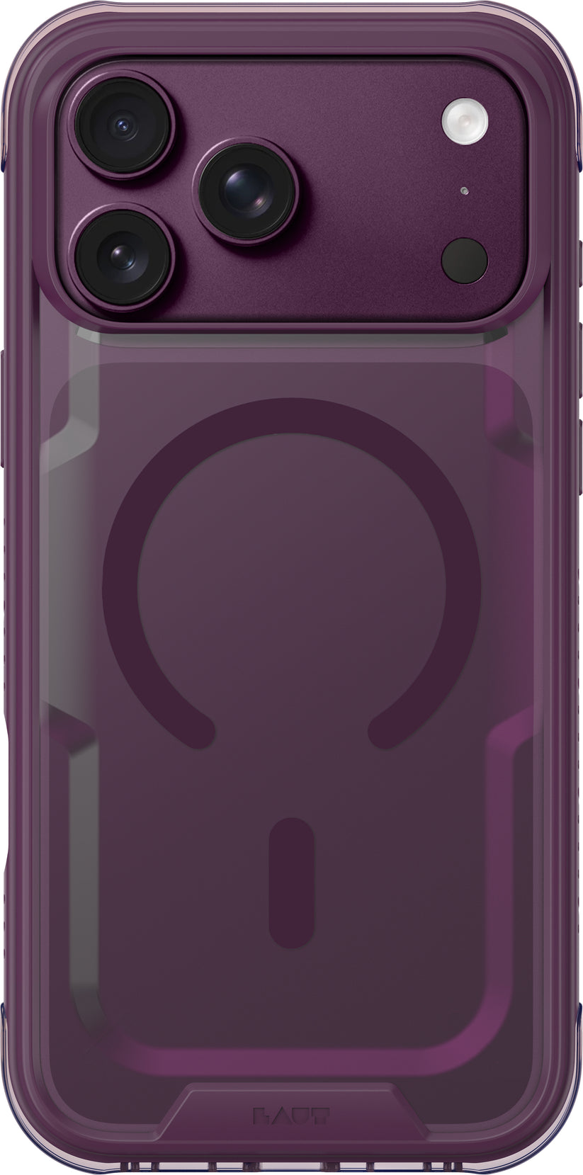 Laut Aero Matter - obudowa ochronna do iPhone 18 Pro kompatybilna z MagSafe burgundy