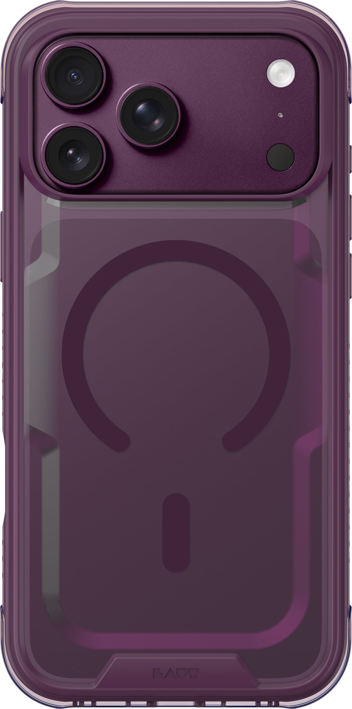 Laut Aero Matter - obudowa ochronna do iPhone 18 Pro Max kompatybilna z MagSafe burgundy