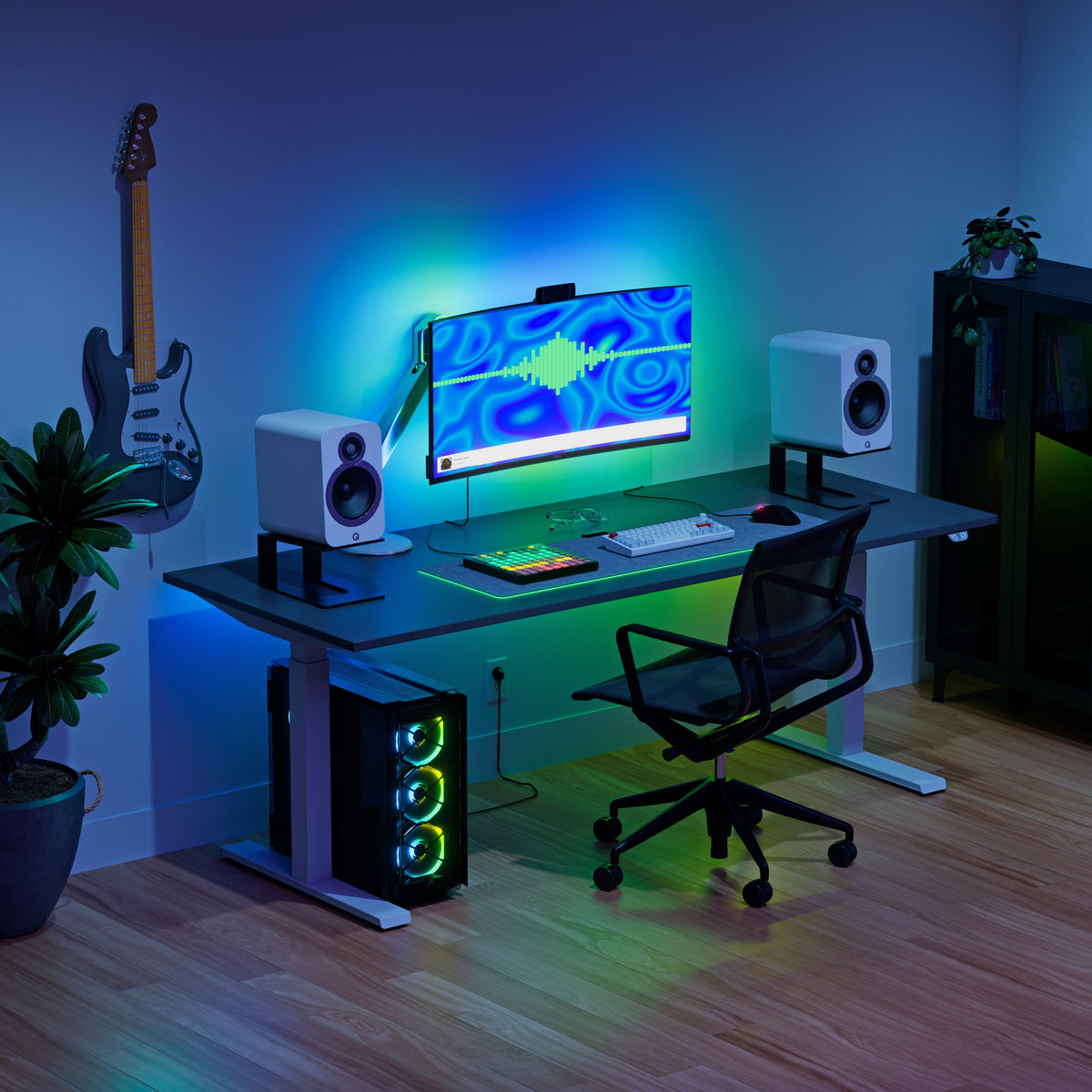 Nanoleaf 4D PC Screen Mirror Lightstrip - system inteligentnego podświetlenia monitora do 32" (2,5 m)