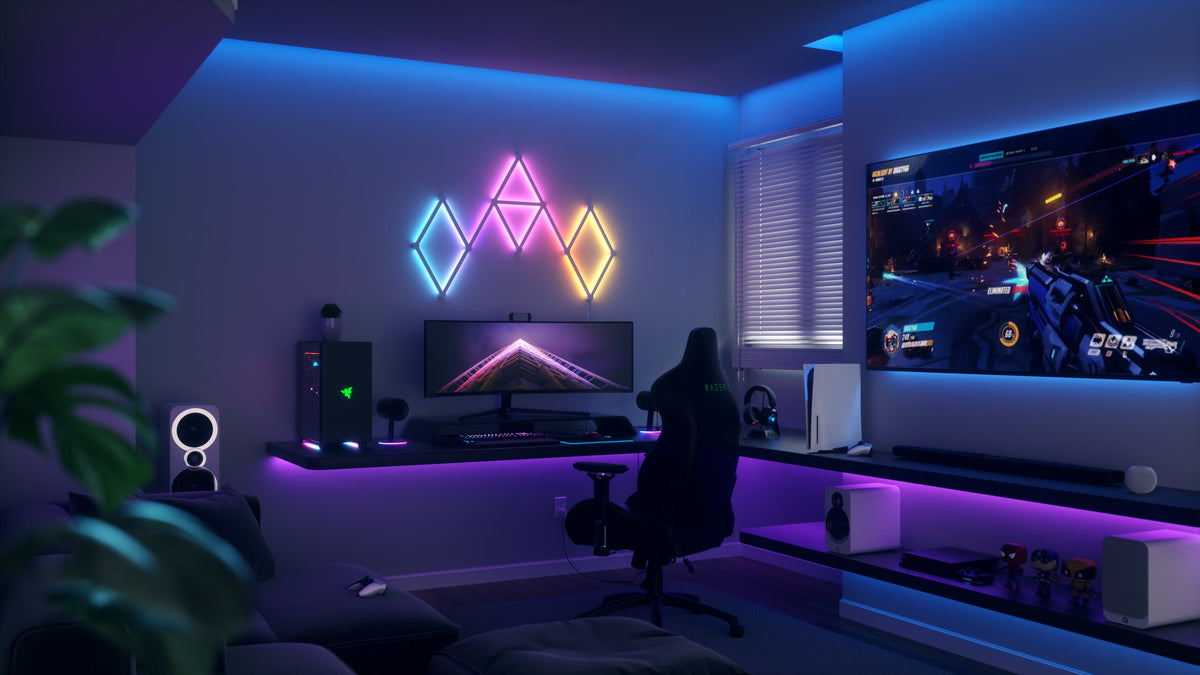 Zestaw 3 dodatkowych paneli świetlnych Nanoleaf Lines Expansion Pack- listwy świetlne (3 sztuki)