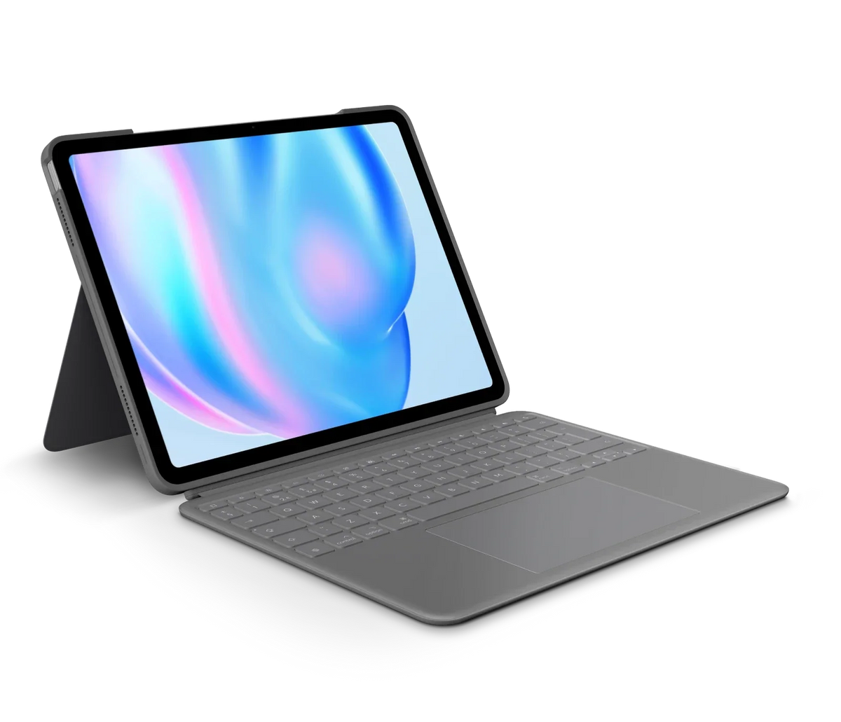 Logitech Combo Touch - etui z klawiaturą UK do iPad Air 13" M2 (2024) M3 (2025) szare