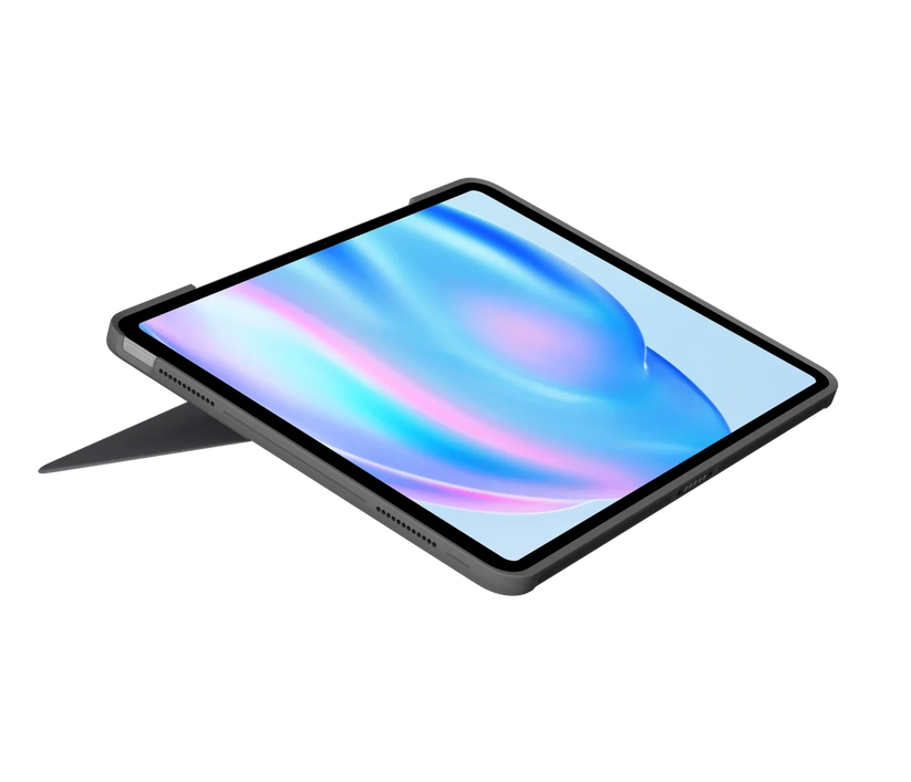 Logitech Combo Touch - etui z klawiaturą UK do iPad Air 13" M2 (2024) M3 (2025) szare