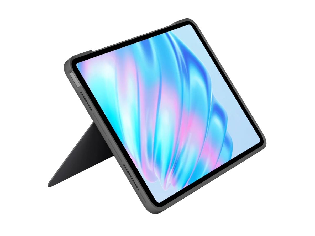 Logitech Combo Touch - etui z klawiaturą US do iPad Air 11" M2 (2024) M3 (2025) szare