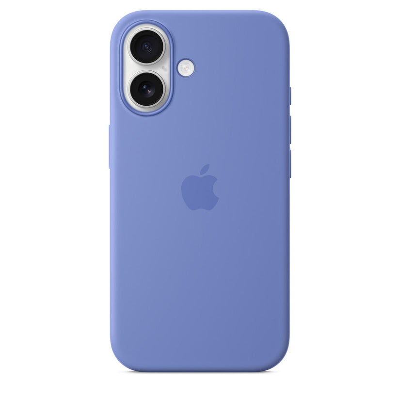 Apple Silikonowe etui z MagSafe do iPhone'a 16 Plus - błękitny hiacynt