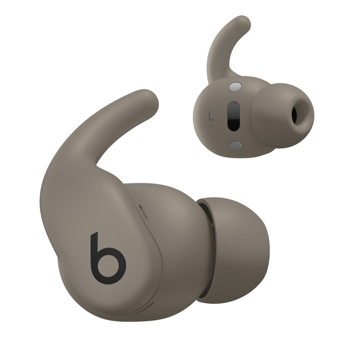 Powerbeats Fit – bezprzewodowe douszne słuchawki sportowe – skalny szary