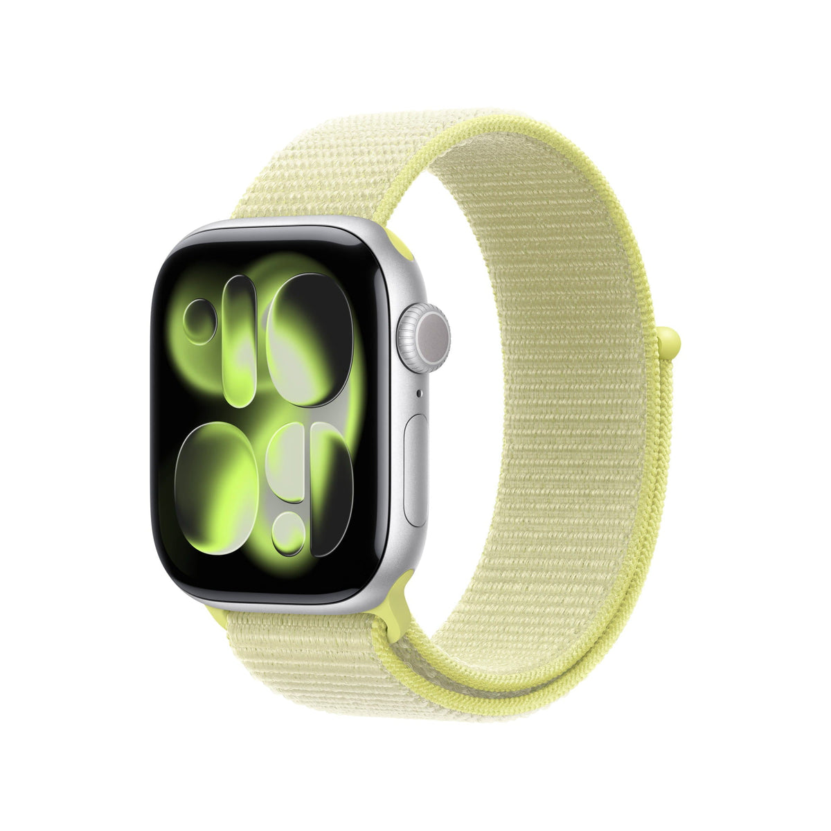 Apple Opaska sportowa w kolorze neonowym żółtym do koperty 42 mm