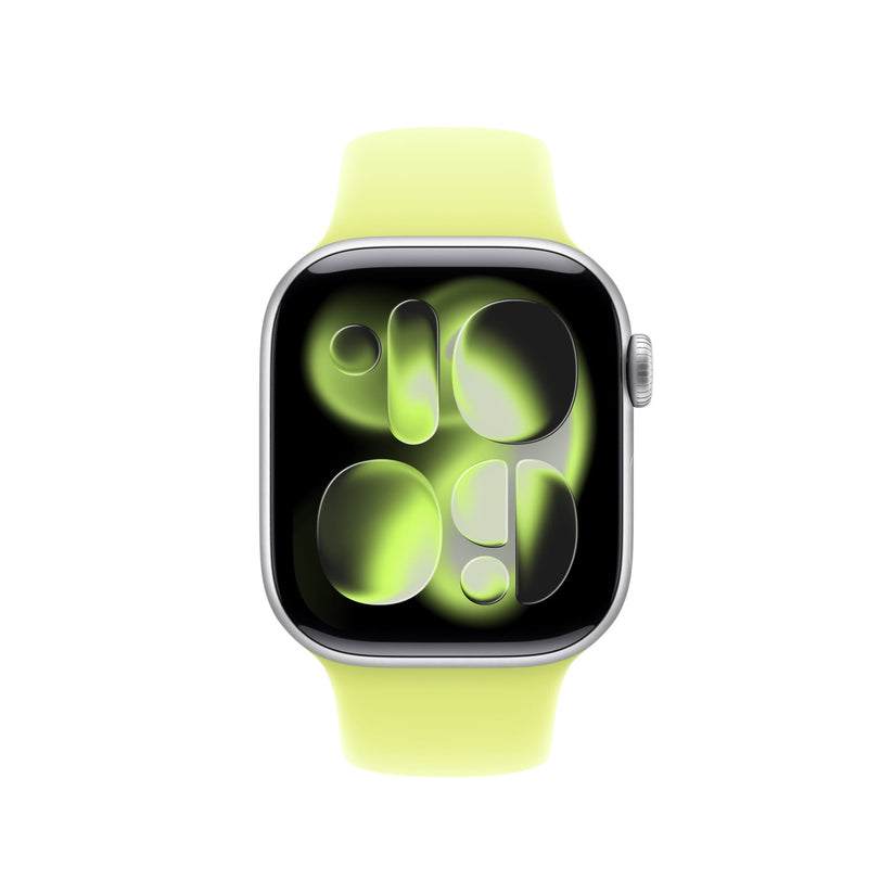 Apple Pasek sportowy w kolorze neonowym żółtym do koperty 42mm - rozmiar S M