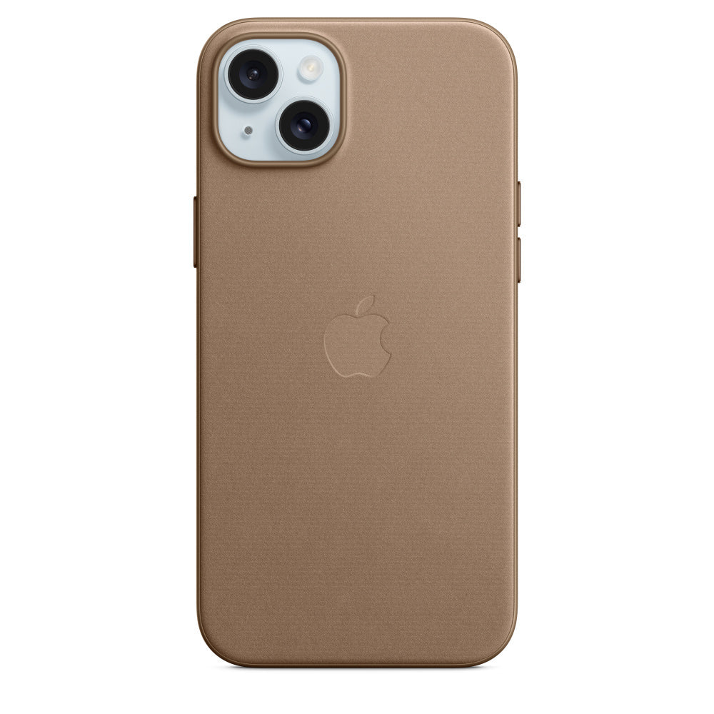 Apple etui z tkaniny FineWoven z MagSafe do iPhone’a 15 Plus – beżowe