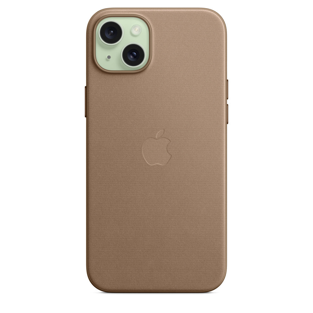 Apple etui z tkaniny FineWoven z MagSafe do iPhone’a 15 Plus – beżowe