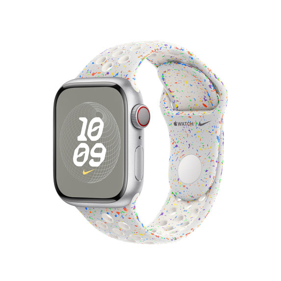 Apple Pasek sportowy Nike w kolorze czystej platyny do koperty 40 mm - M L