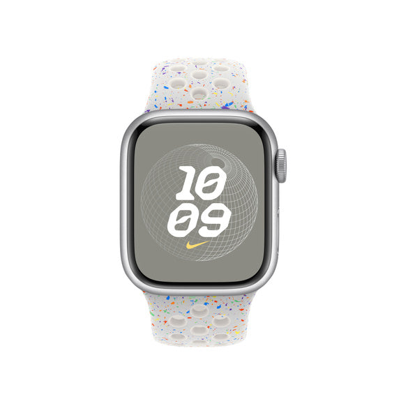 Apple Pasek sportowy Nike w kolorze czystej platyny do koperty 40 mm - M L
