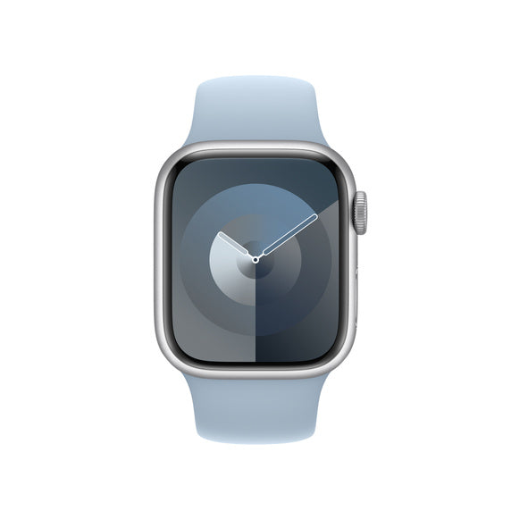 Apple Pasek sportowy w kolorze jasnoniebieskim do koperty 45 mm – rozmiar M L