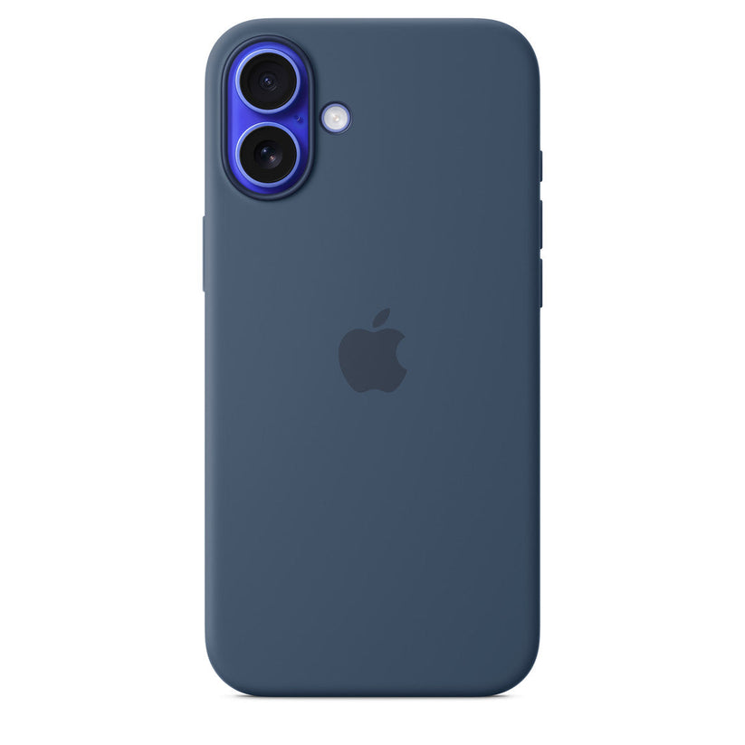 Apple Silikonowe etui z MagSafe do iPhone'a 16 Plus - denim