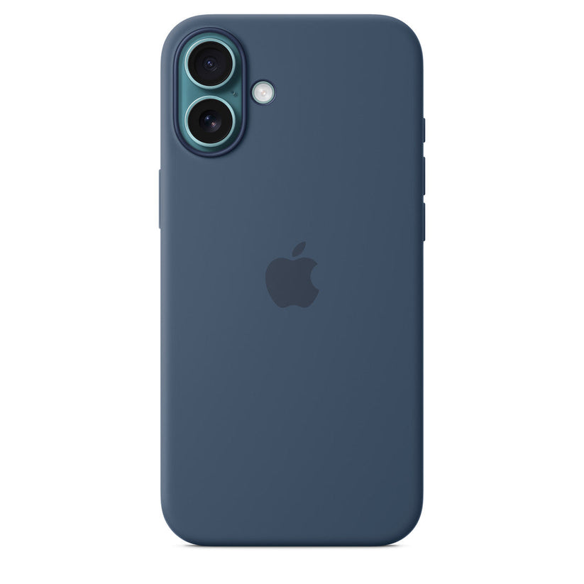 Apple Silikonowe etui z MagSafe do iPhone'a 16 Plus - denim