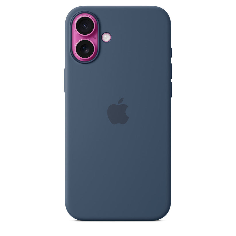 Apple Silikonowe etui z MagSafe do iPhone'a 16 Plus - denim