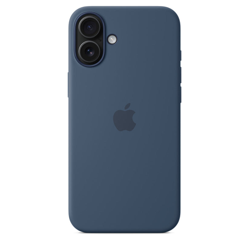 Apple Silikonowe etui z MagSafe do iPhone'a 16 Plus - denim
