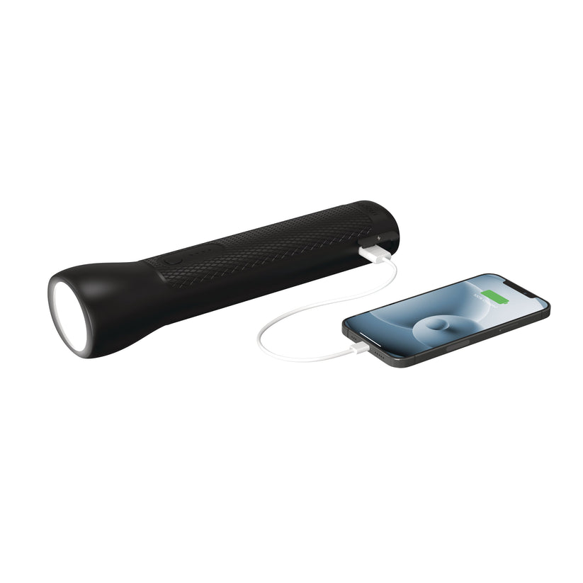 Mophie Powerstation Go Rugged Flashlight - urządzenie rozruchowe do silników z latarką oraz powerbank 9900mAh czarne