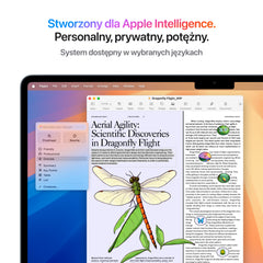 15-calowy MacBook Air: Czip Apple M4 z 10‑rdzeniowym CPU, 10‑rdzeniowym GPU, 256 GB SSD - Błękitny