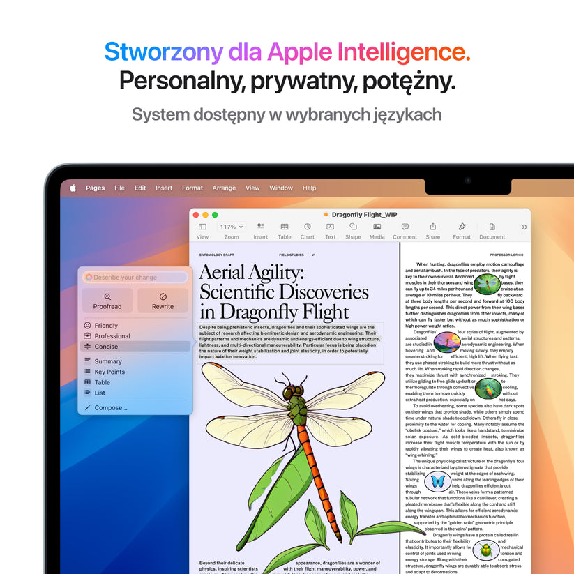 15-calowy MacBook Air: Czip Apple M4 z 10‑rdzeniowym CPU, 10‑rdzeniowym GPU, 256 GB SSD - Błękitny