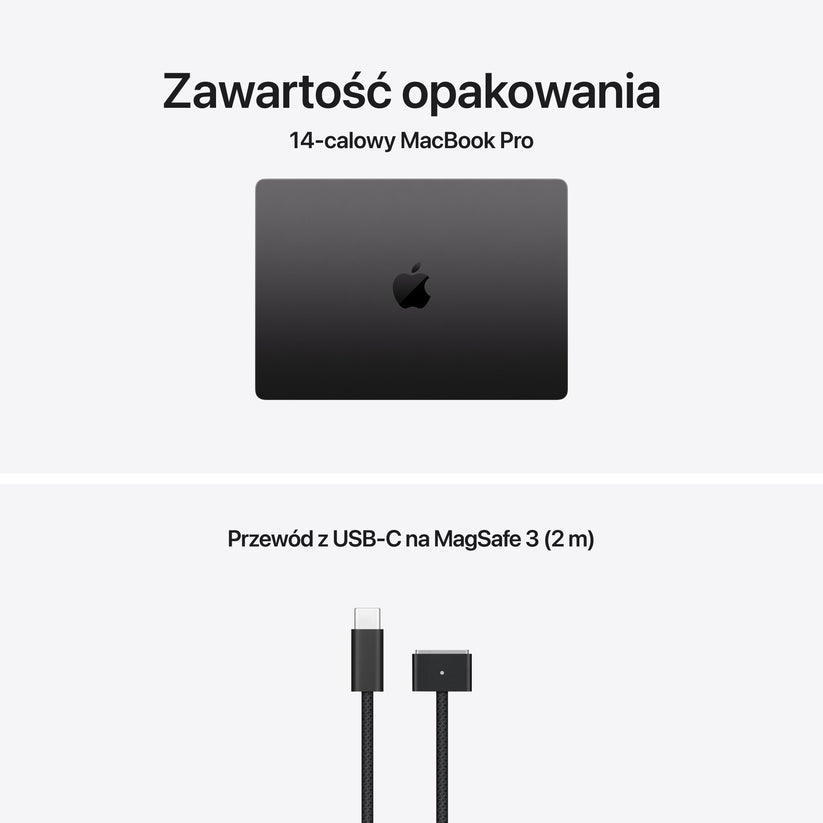 Apple MacBook Pro 14" M5 Pro 18-core CPU 20-core GPU 48GB 1TB SSD US - Gwiezdna czerń 2026