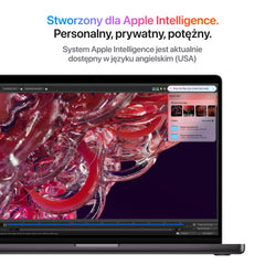 Apple MacBook Pro 14" M4 Max 16‑core CPU 40‑core GPU 64GB 1TB SSD wyświetlacz nanostrukturalny - 2024 - gwiezdna czerń