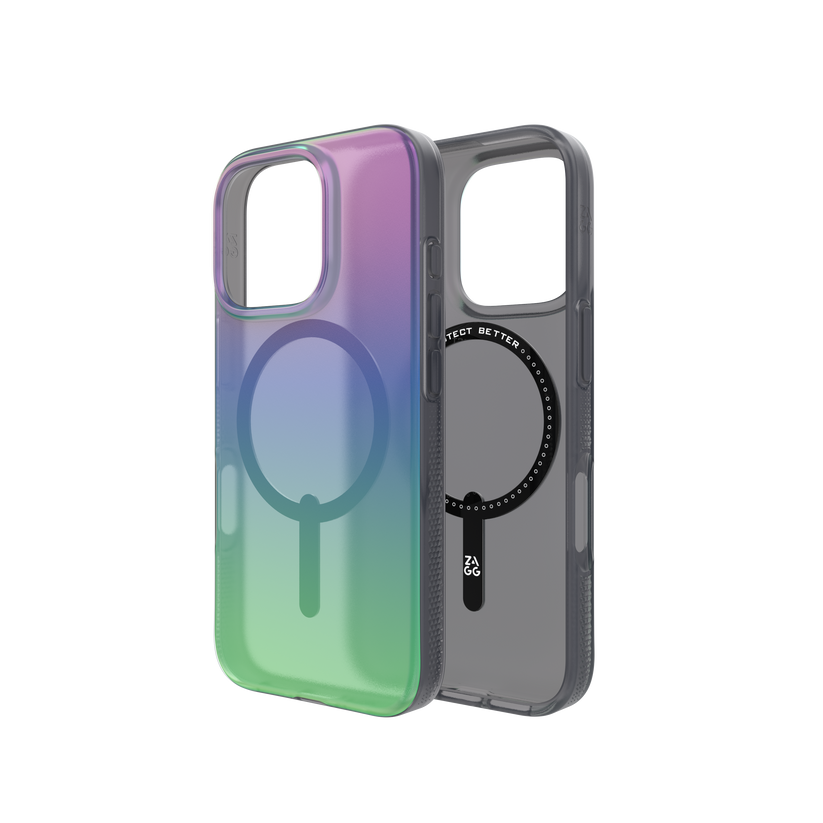ZAGG Milan Snap - etui do iPhone 16 Pro raven feather
