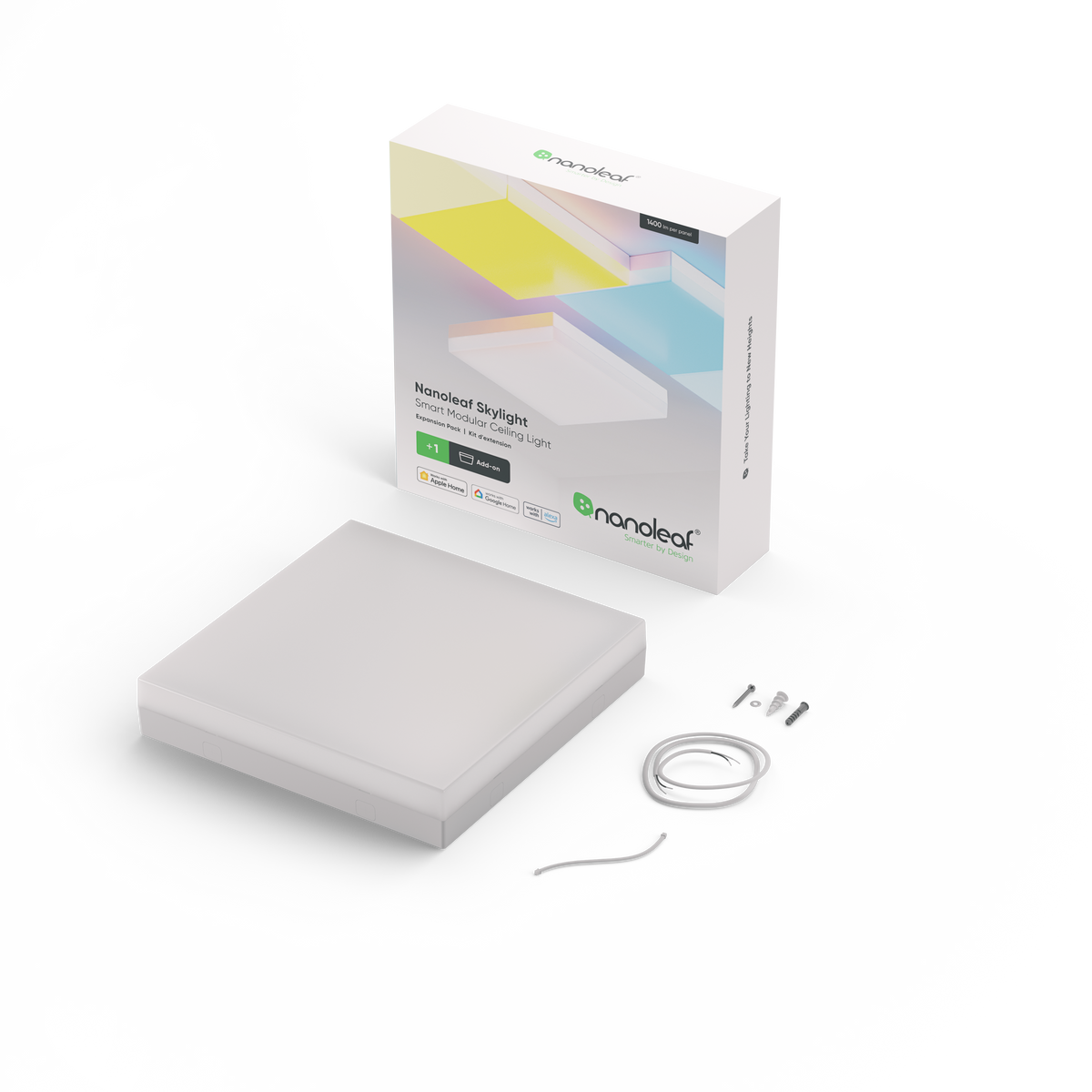 Sufitowy panel świetlny (1 sztuka) - Nanoleaf Skylight Expansion Pack