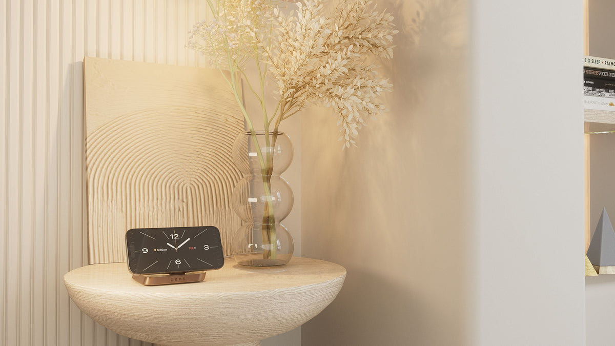 ZENS Nightstand Charger - magnetyczna ładowarka 20W miedziana