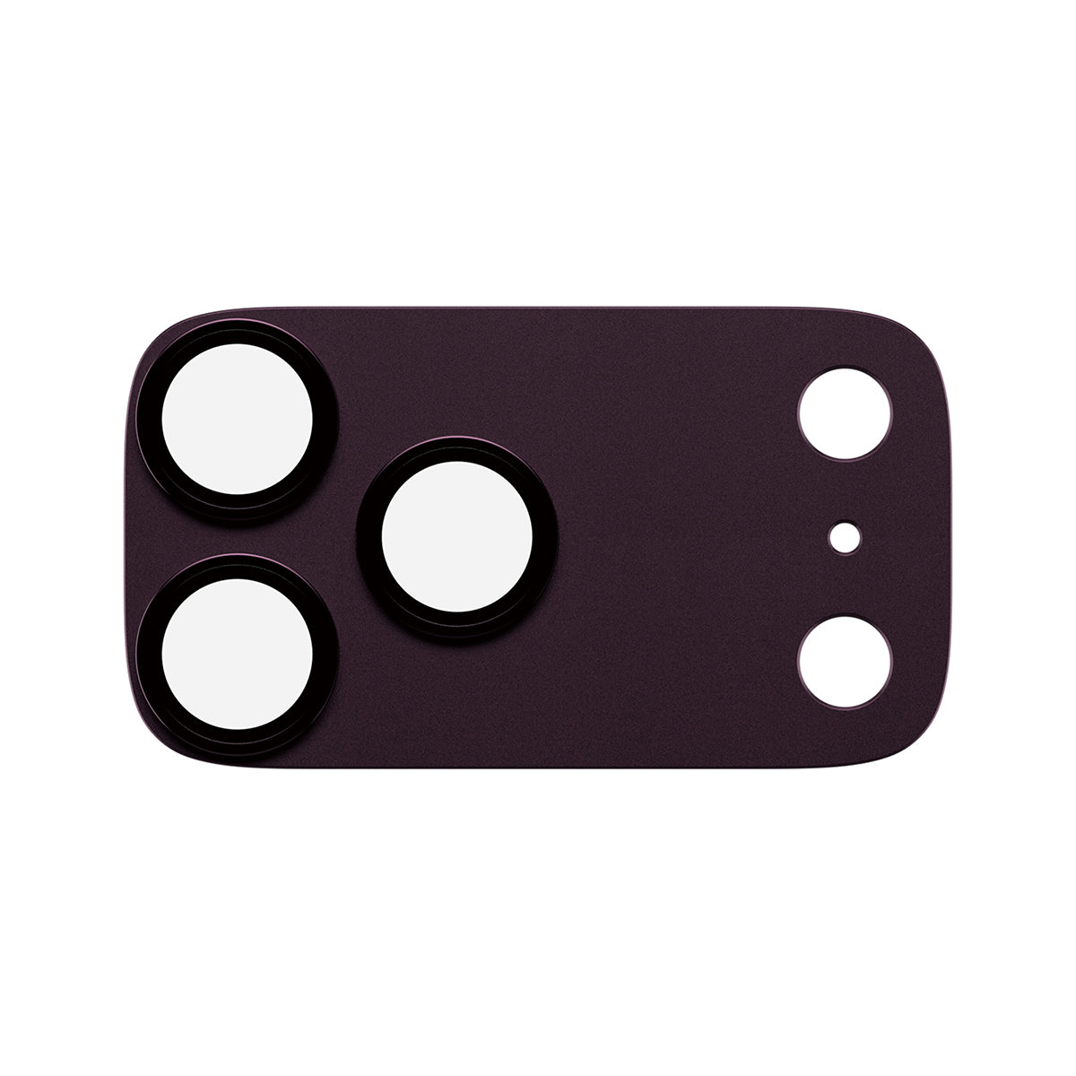 PanzerGlass Fender Camera Protector - osłona na aparat do iPhone 18 Pro Max wiśniowa