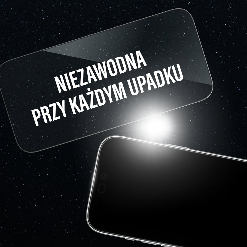 PanzerGlass Ceramic II Screen Protector Ultra Wide Fit - szkło ceramiczne do iPhone 18 Pro/17 Pro czarna ramka