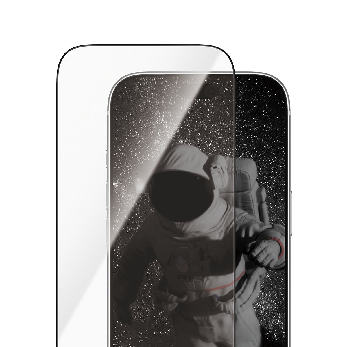 PanzerGlass Ceramic II Screen Protector Ultra Wide Fit - szkło ceramiczne do iPhone 18 Pro/17 Pro czarna ramka