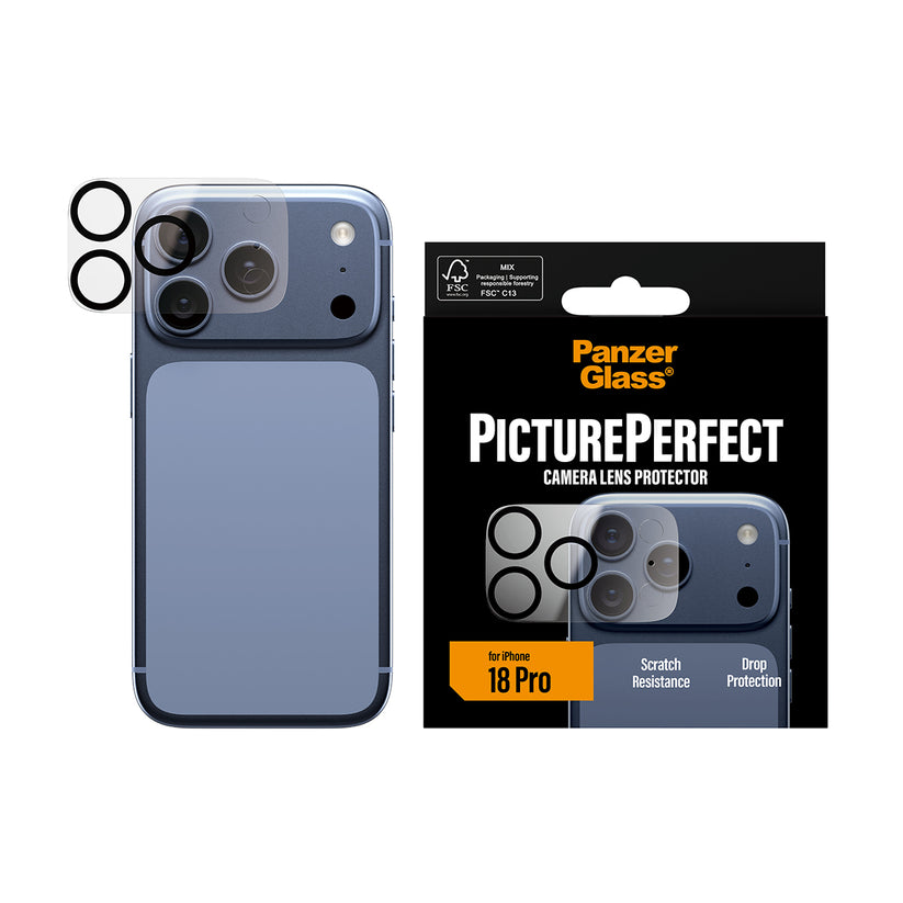 PanzerGlass PicturePerfect Camera Lens Protector - osłona na aparat do iPhone 18 Pro