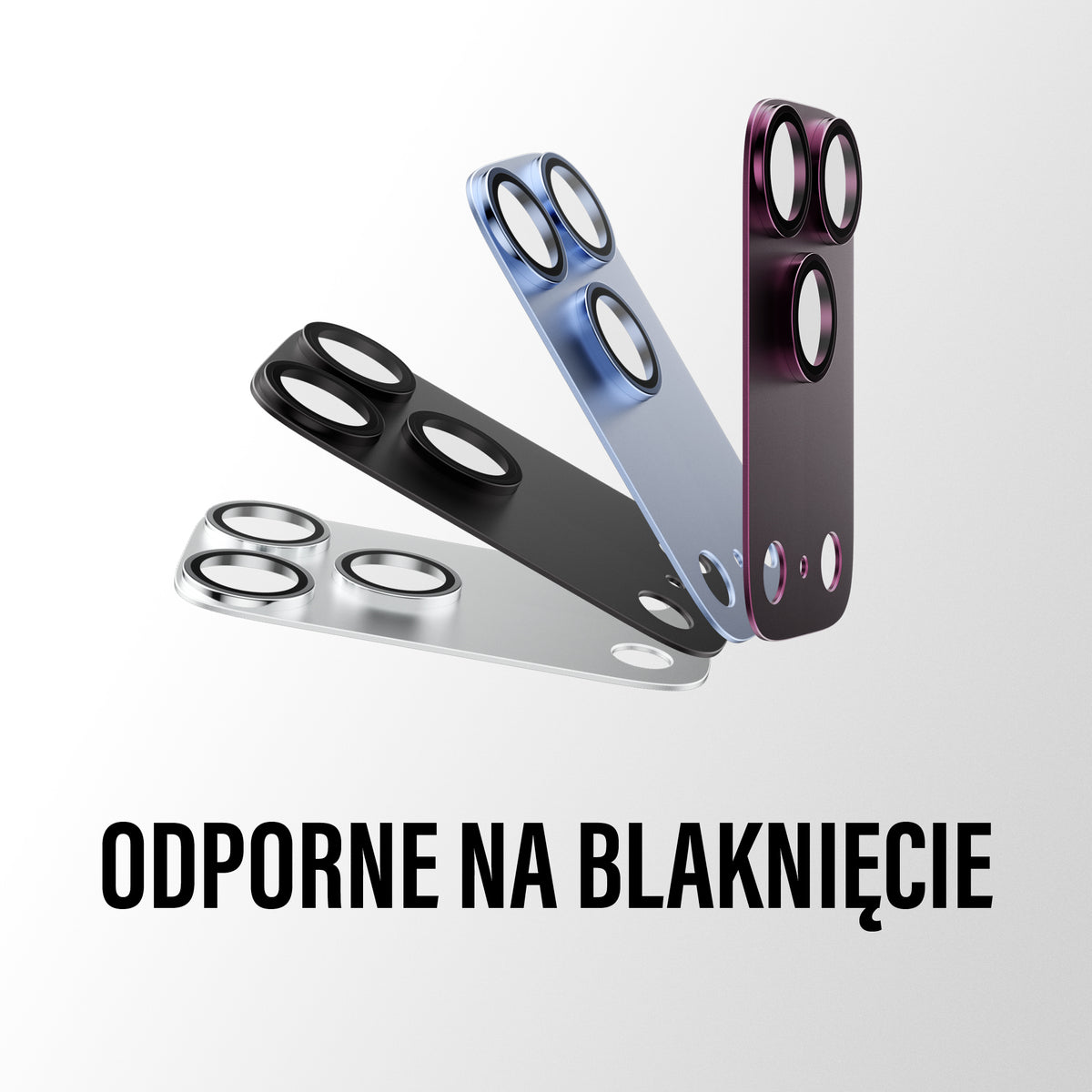 PanzerGlass Fender Camera Protector - osłona na aparat do iPhone 18 Pro wiśniowa